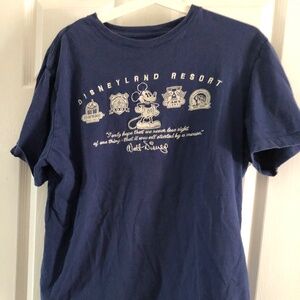 Disneyland Mickey Mouse T Shirt “It was all started by a mouse” M